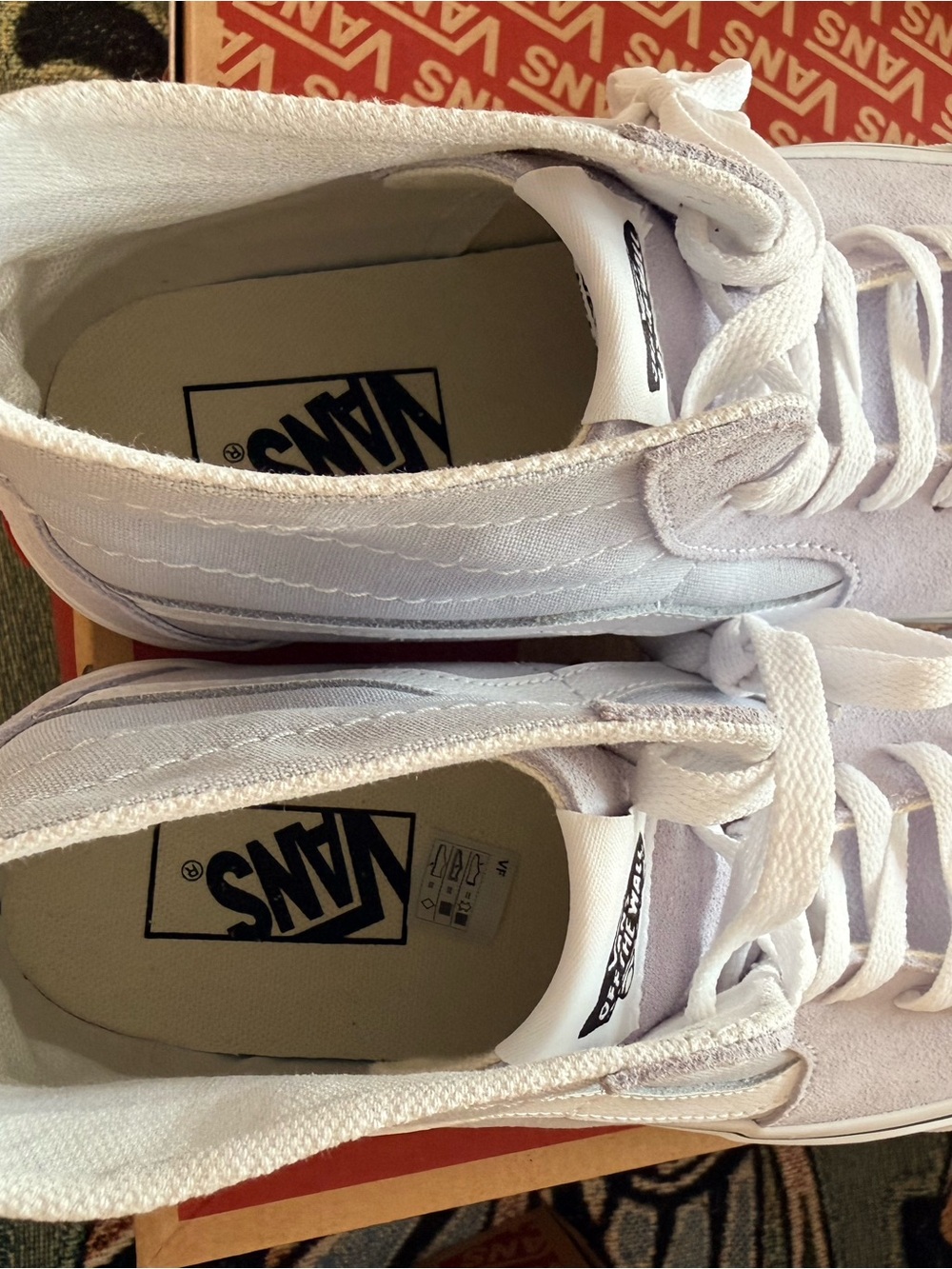 BRAND NEW Vans Sk8-Hi Color Theory Halogen Blue women 9.5/men 8 - Picture 8 of 8